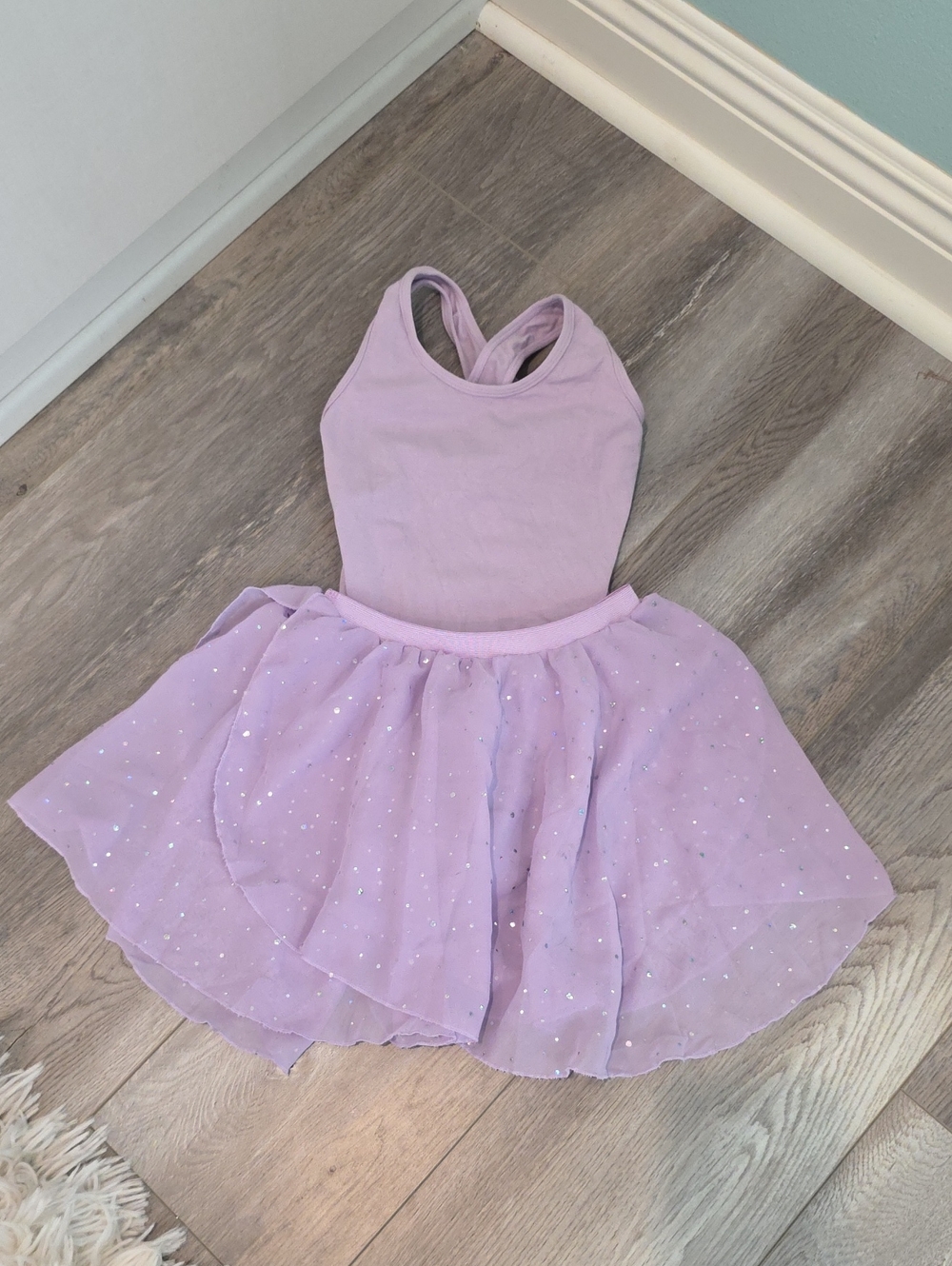 Lilac Sparkle Leotard and Tutu for Kids - Dance Costume
